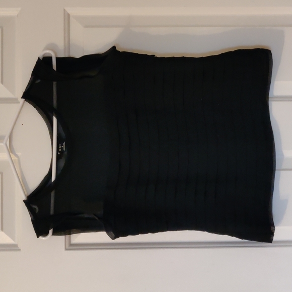 Forever 21 Sheer Black Top - Picture 1 of 4